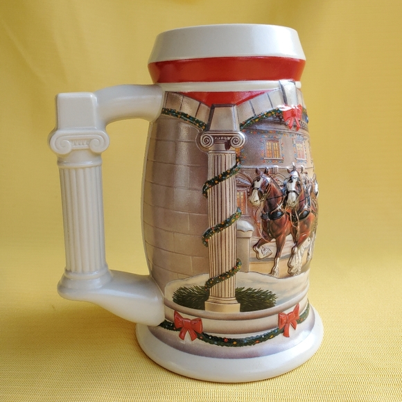 Budweiser Collectors Holiday Beer Stein - Picture 8 of 16